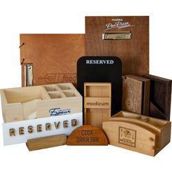 <b>АКСЕССУАРЫ ДЛЯ HORECA</b> (счётчицы, менюхолдеры, резервы, планшеты меню, бейджи и др.)