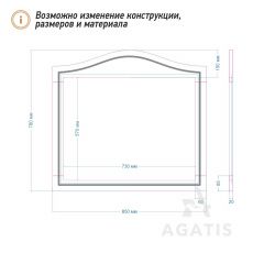 Доска меловая черная F35
