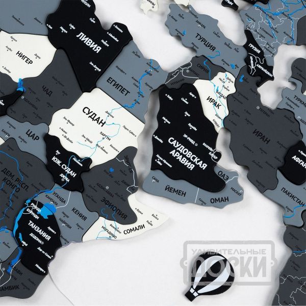 Карта Мира №7