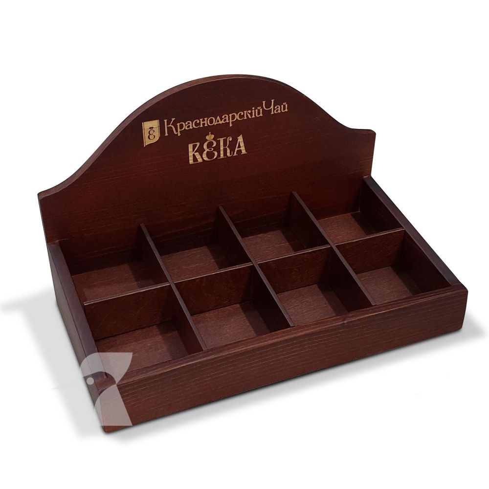 Подставка из дерева для чая K49