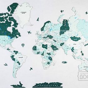 Карта Мира №1 Карта Мира №1