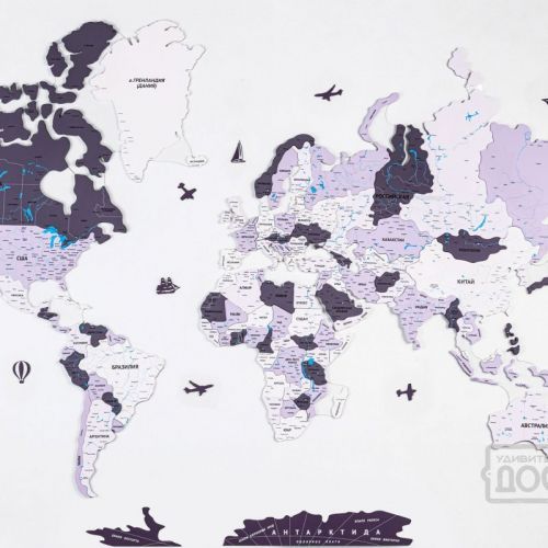 Карта Мира №5