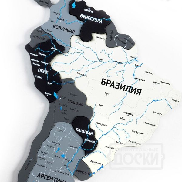 Карта Мира №7