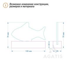 Меловая табличка ценник L36